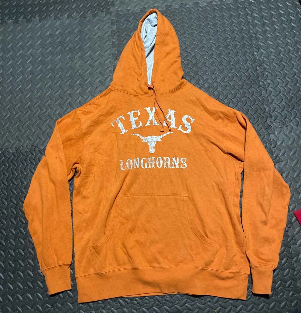 Texas Longhorns Orange Hoodie Sweatshirt - XL